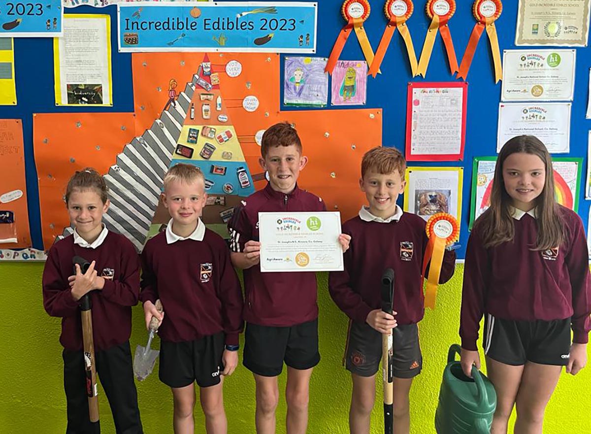 Kinvara school is Incredible Edibles winner