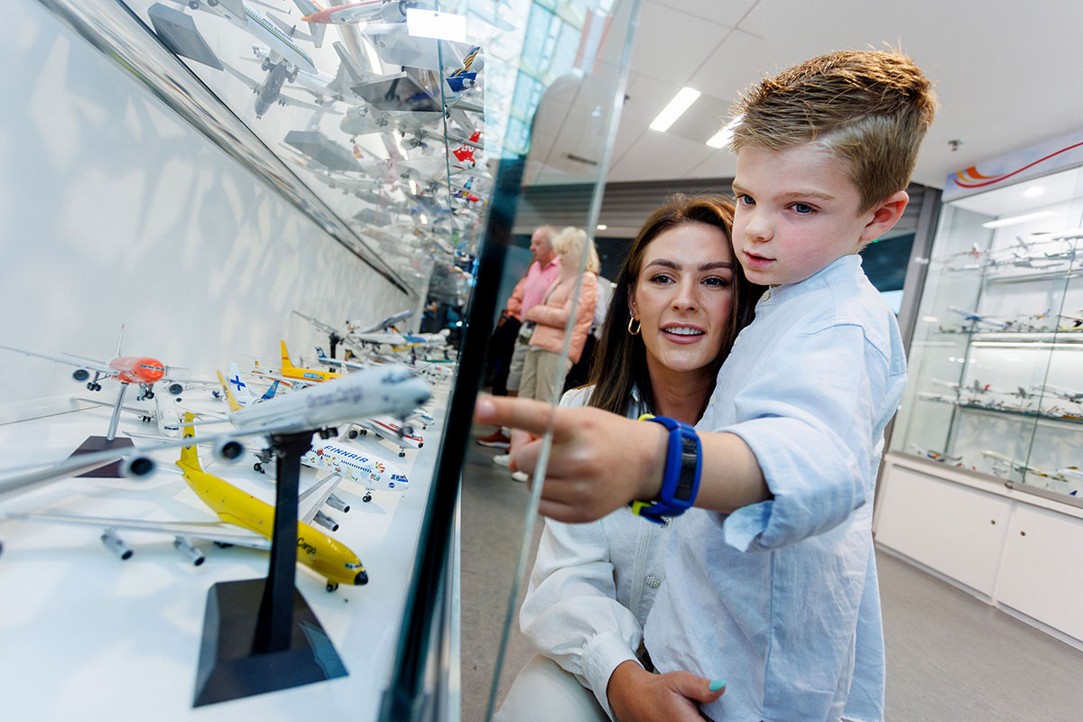 Model aircraft exhibition at Shannon Airport expanded