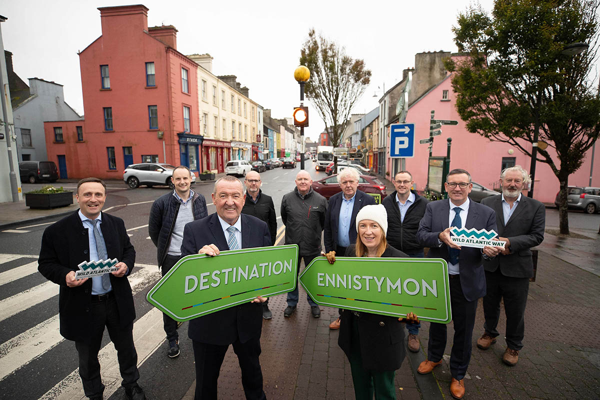 Ennistymon marks completion of Destination Towns Initiative