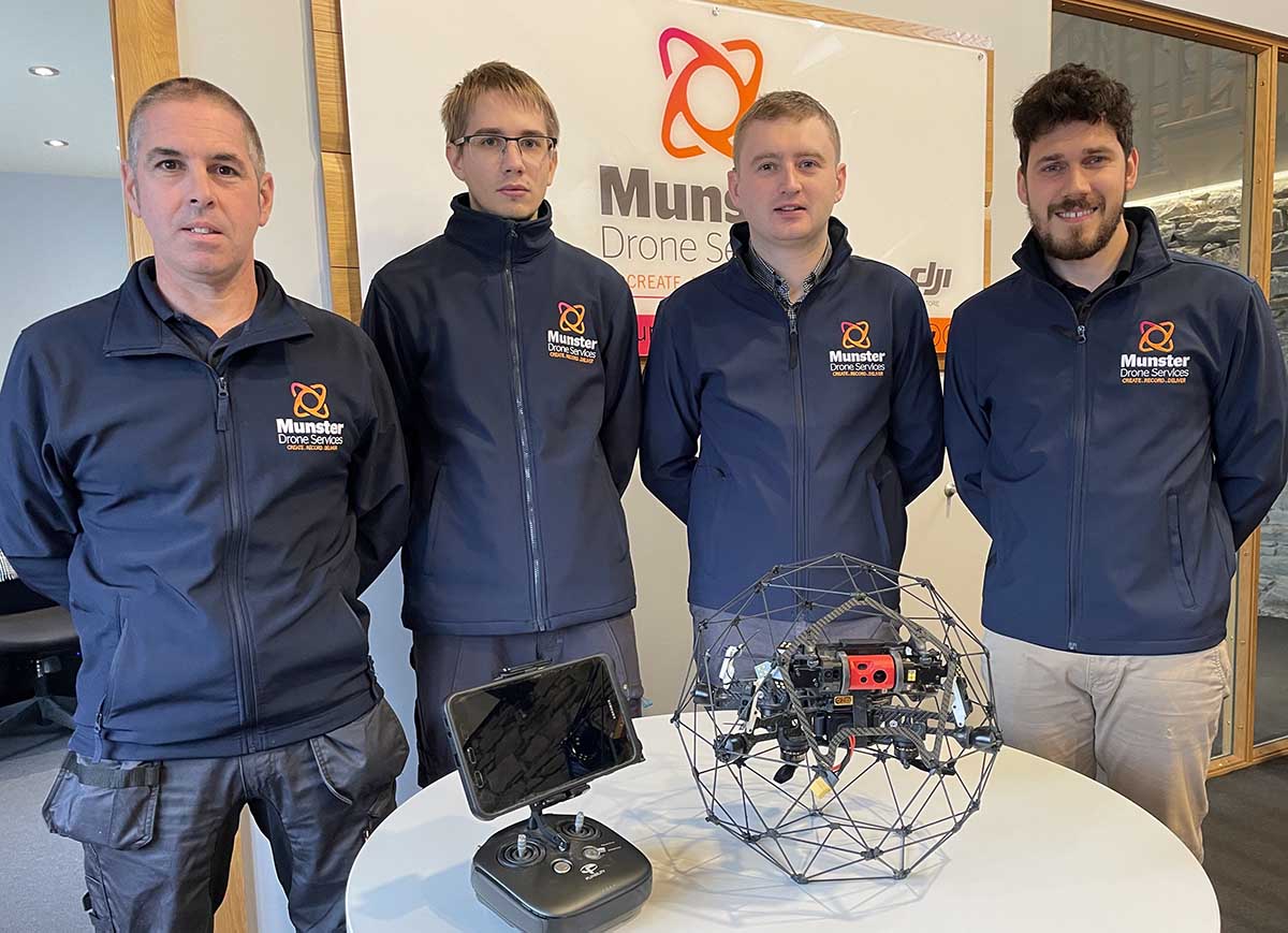 Munster drone company digitising the inaccessible