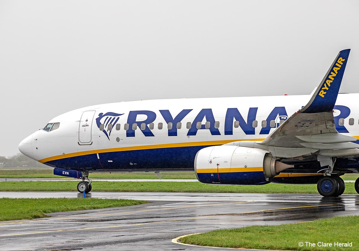 Man recovering in hospital after flight diverts to Shannon