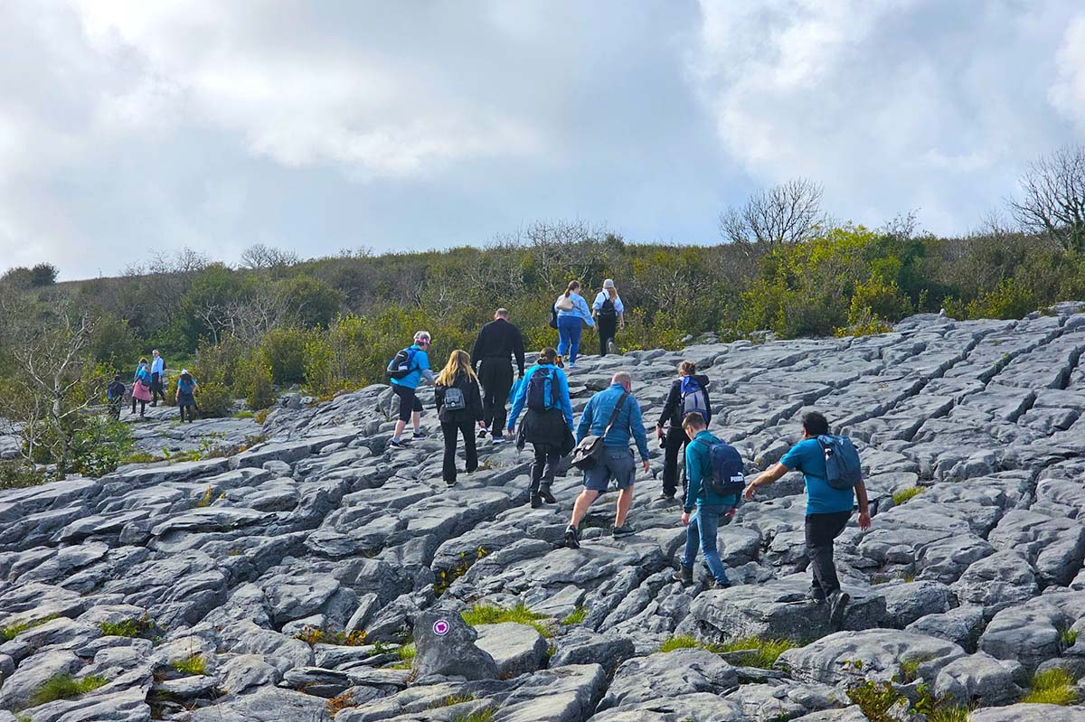 Vitalograph Burren trek for Asthma Society of Ireland