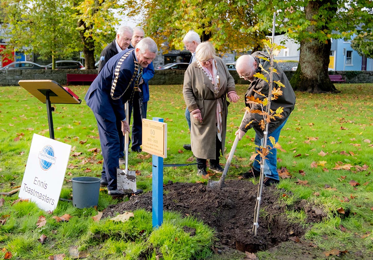 Ennis Toastmasters celebrating 50 years