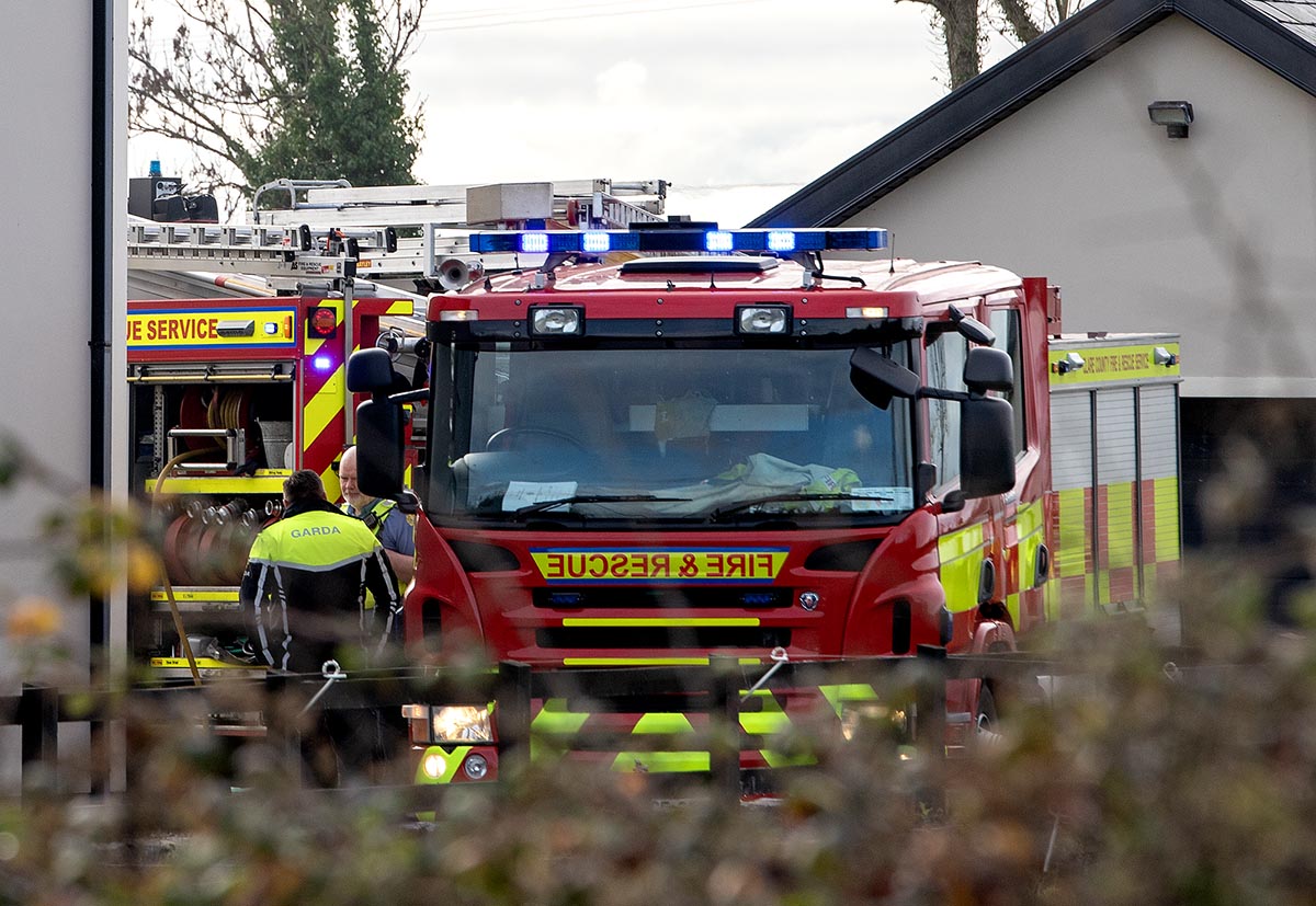 Fire crews deal with house blaze near Crusheen