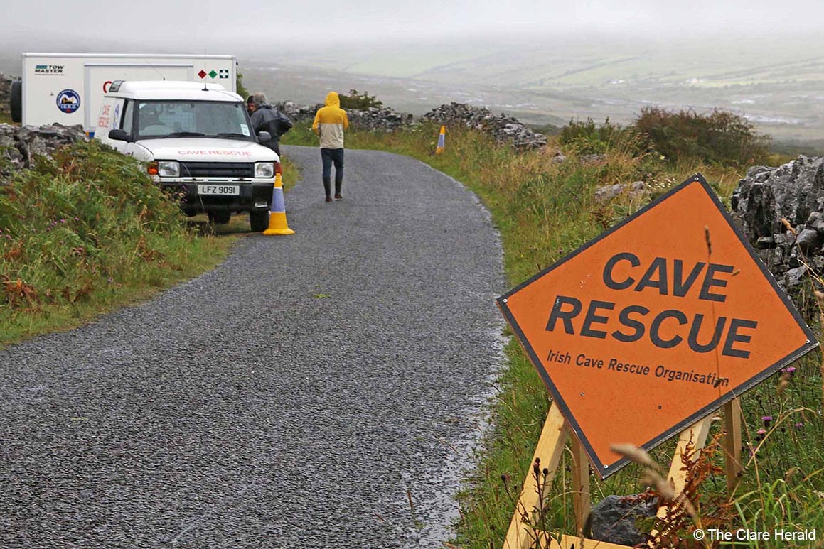 Man injured in caving accident in North Clare