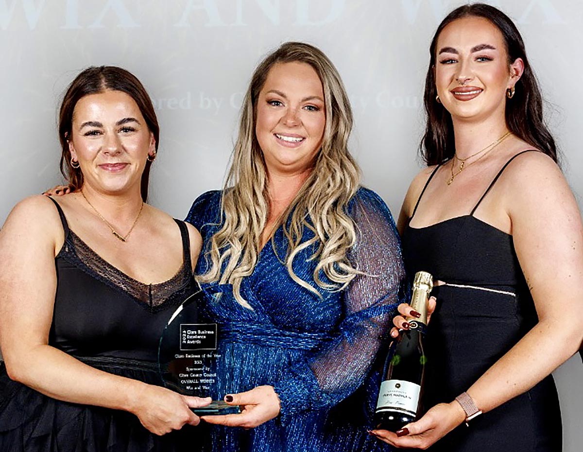 Wix and Wax named ‘Clare Business of the Year’