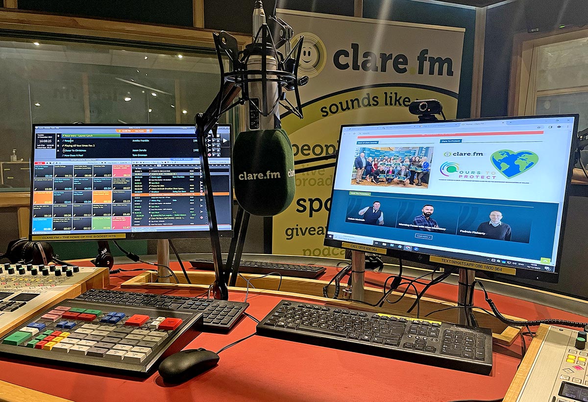 Clare FM celebrating listenership increase