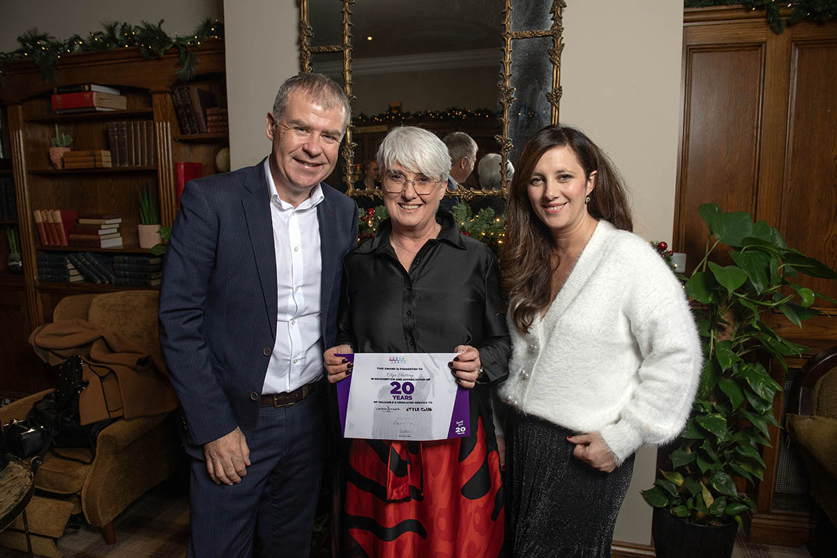 Peter Mark honours Ennis staff for long-standing service 