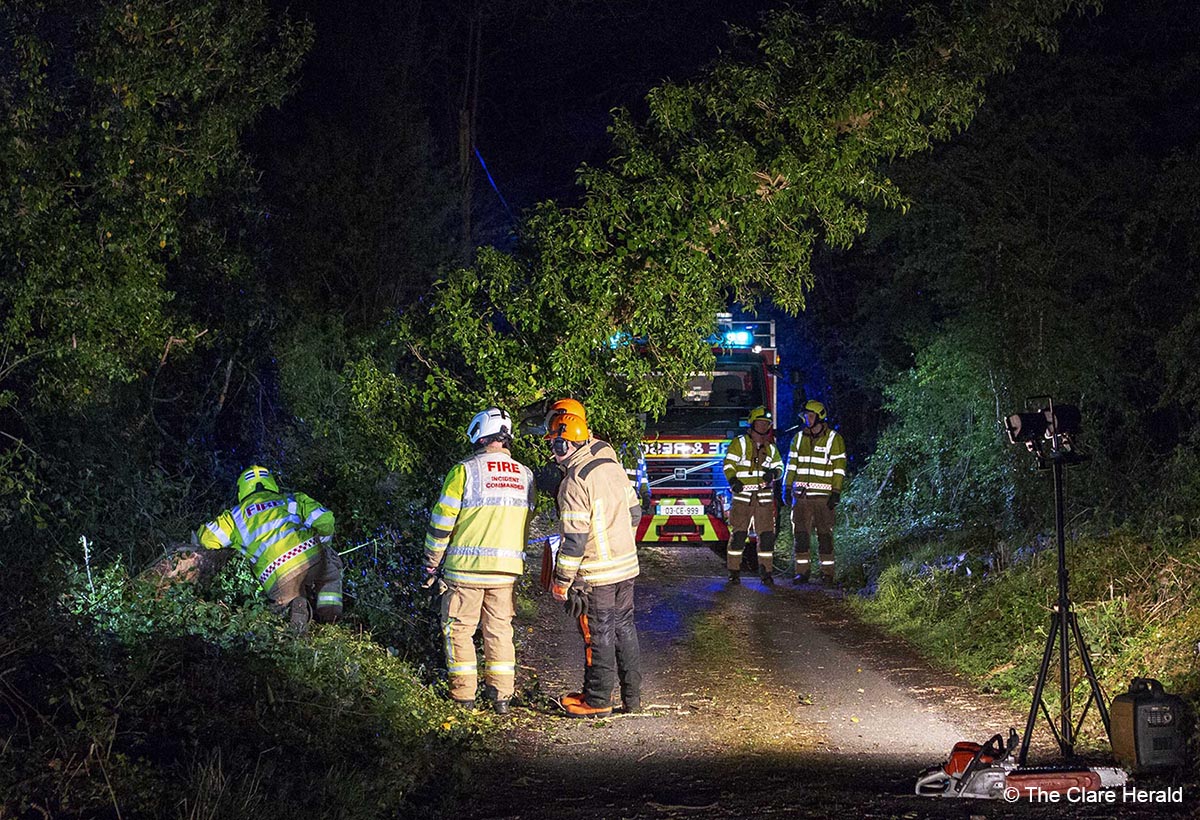 Storm Isha – Wind warning extended to Monday evening