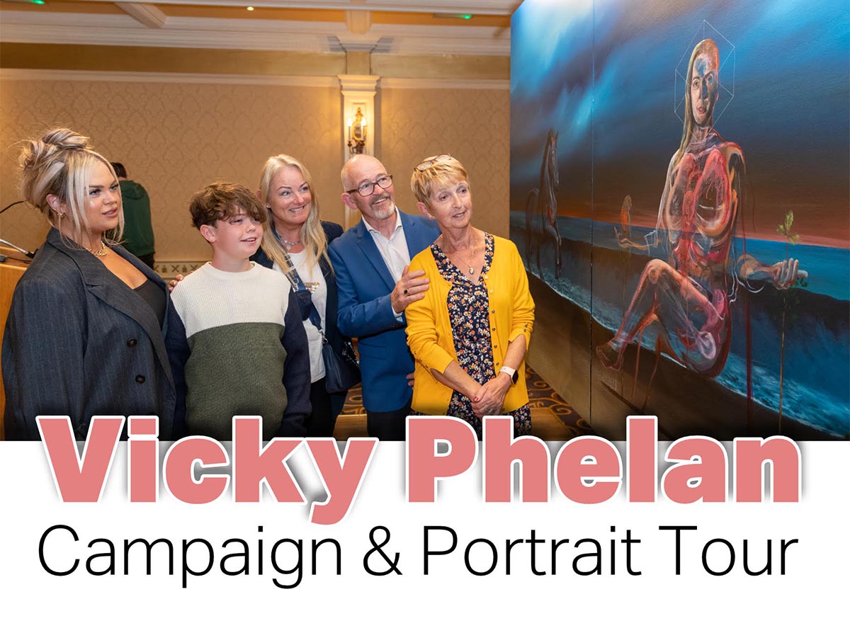 Vicky Phelan Campaign & Portrait Tour visits Ennis