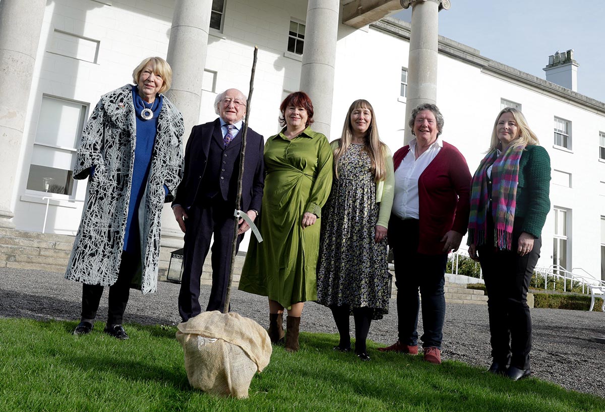 President welcomes Irish Seed Savers Association to Áras