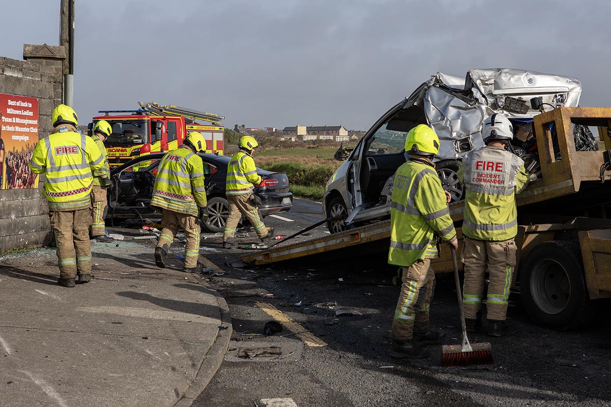 One arrested, six injured in Miltown Malbay collision
