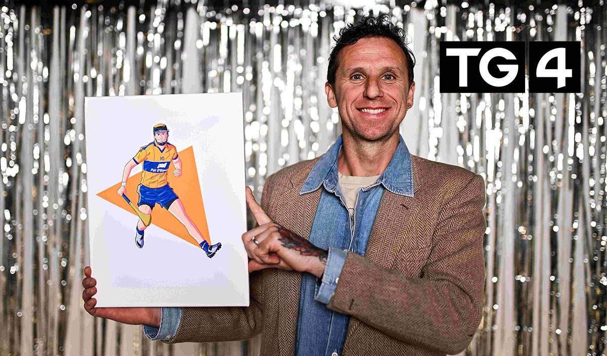 Tony Griffin on TG4’s Laochra Gael this week