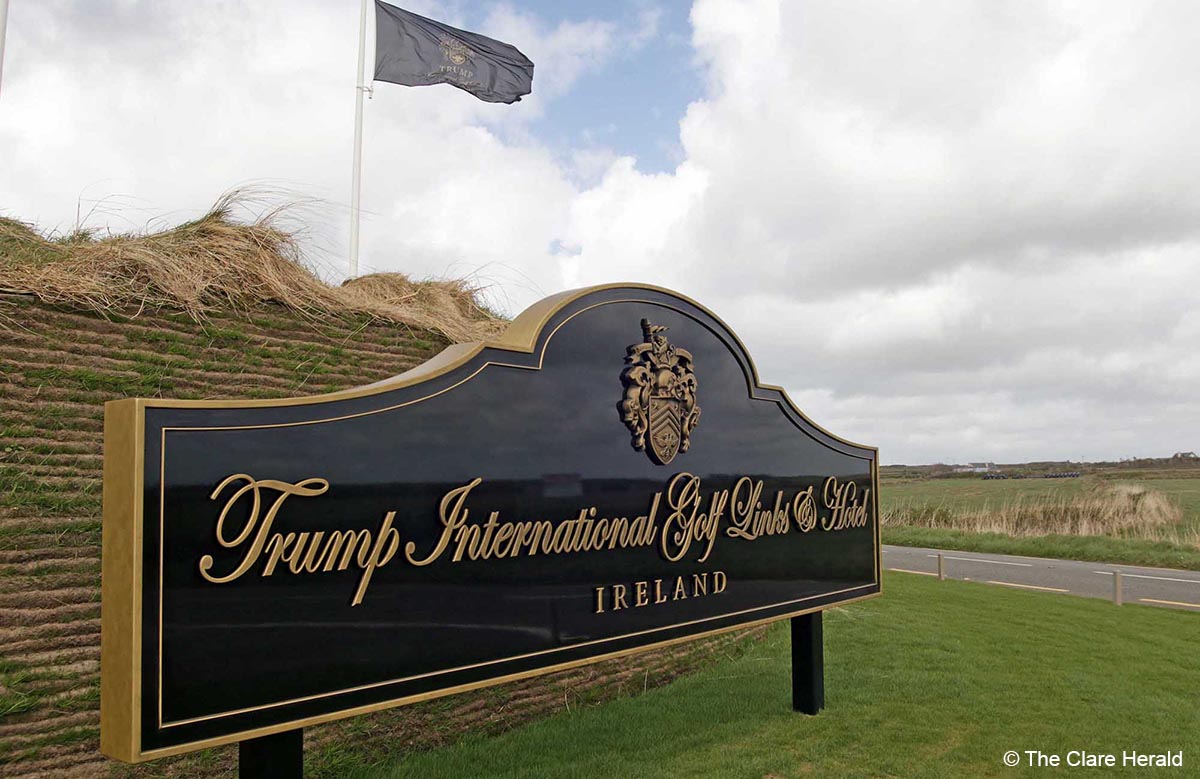 Gardaí investigate damage at Trump golf links in Doonbeg
