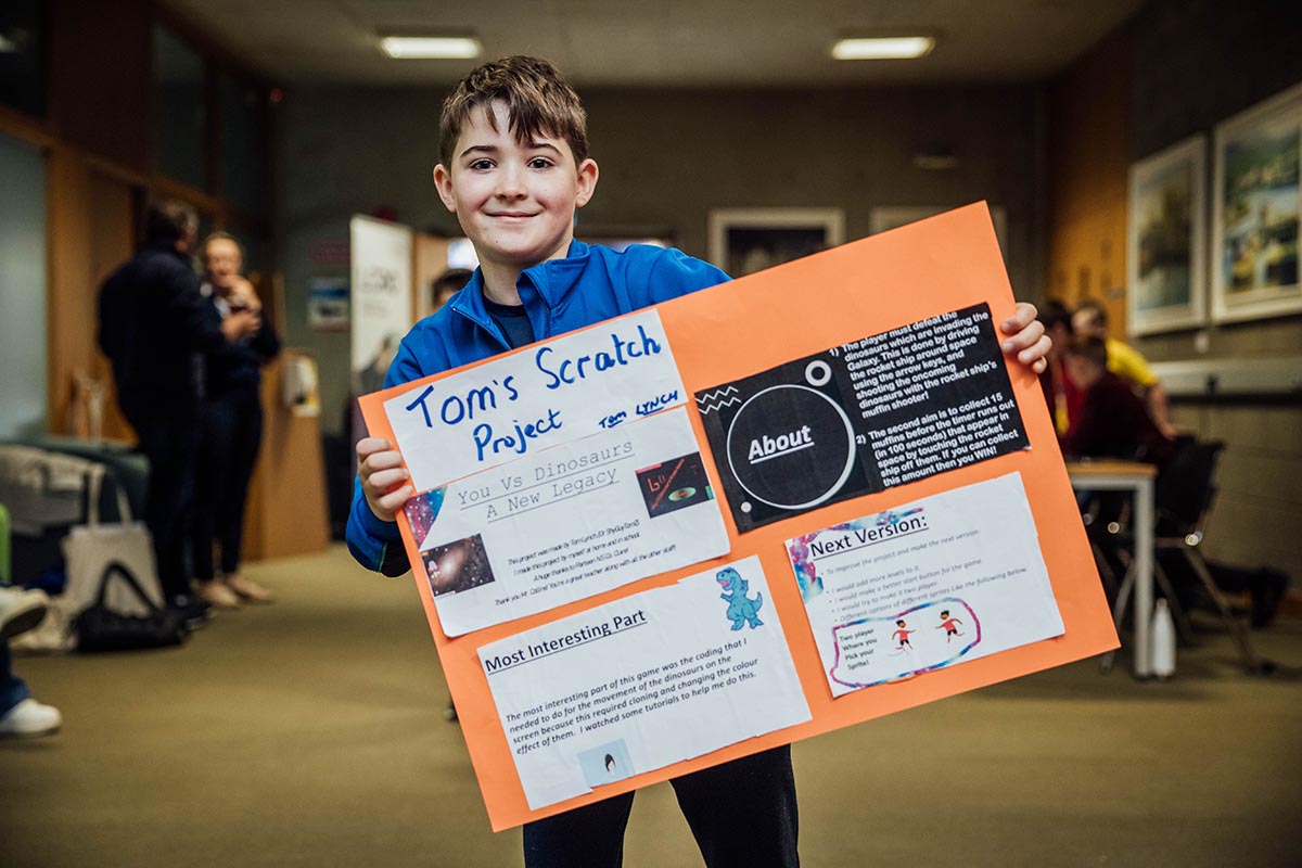 Clare student receives National Coding Award 