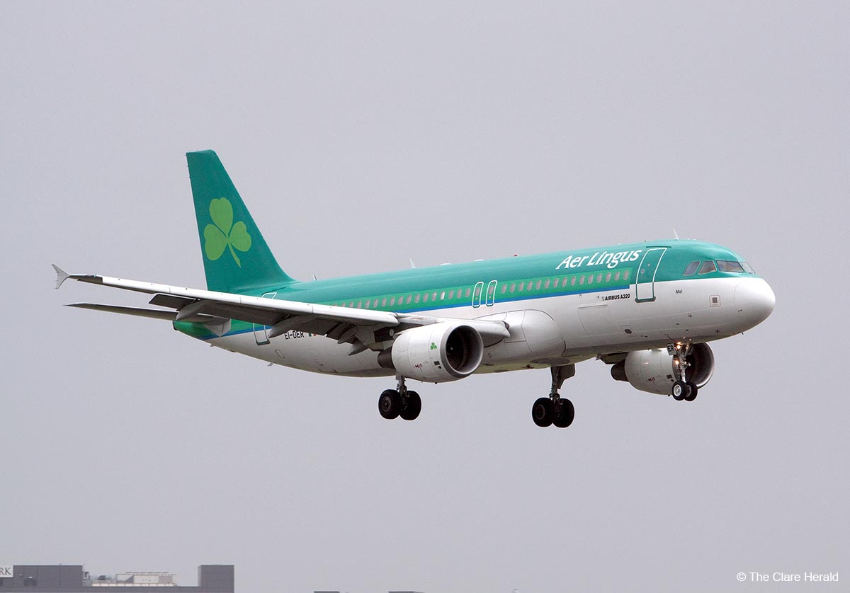 Aer Lingus jet diverts to Shannon with mechanical problem