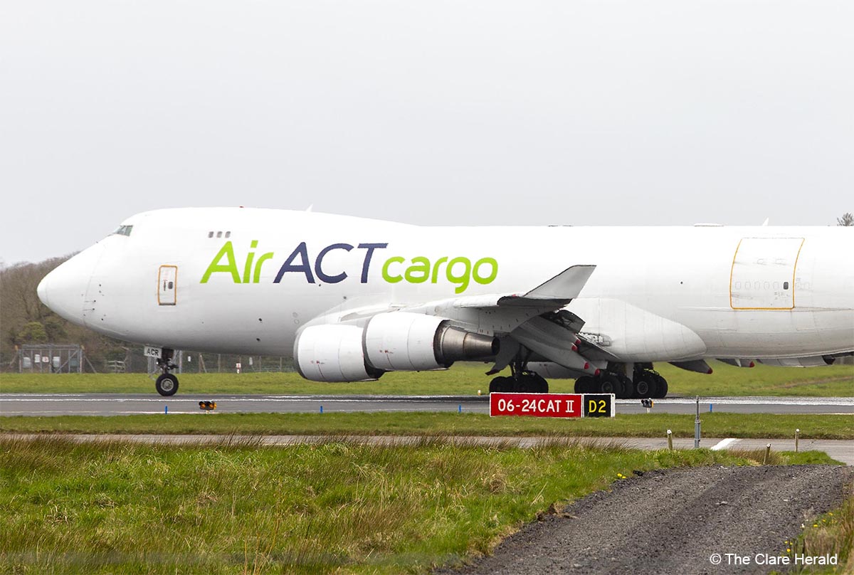 Disabled jet closes runway at Shannon for a time