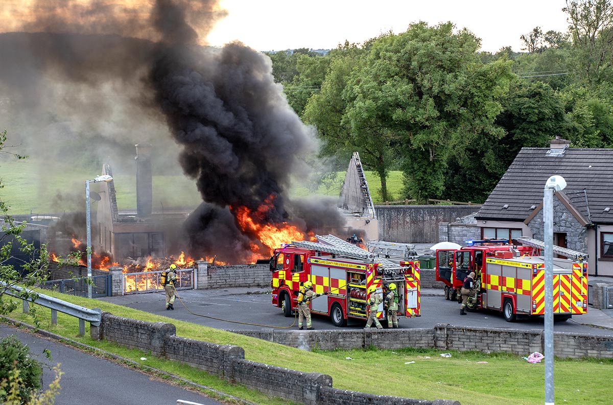 Gardaí investigate suspected arson attack near Ennis