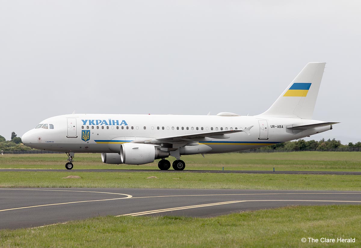 Taoiseach meets Ukrainian president at Shannon Airport