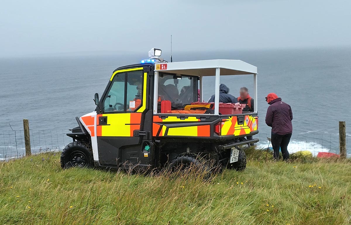 Doolin Coast Guard assist injured hiker on popular trail