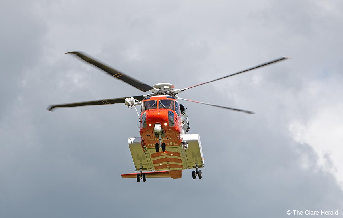 Rescue 115 responds to second incident on Croagh Patrick