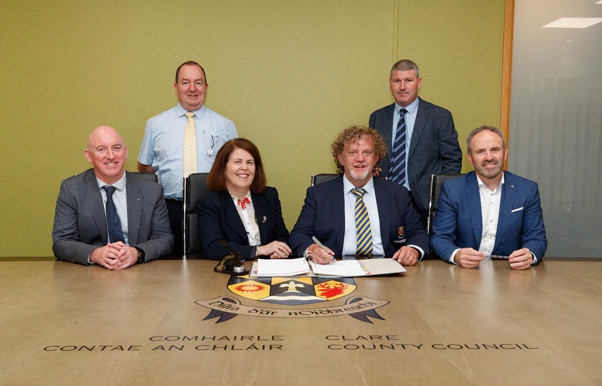 Contracts signed for Gort Road housing development