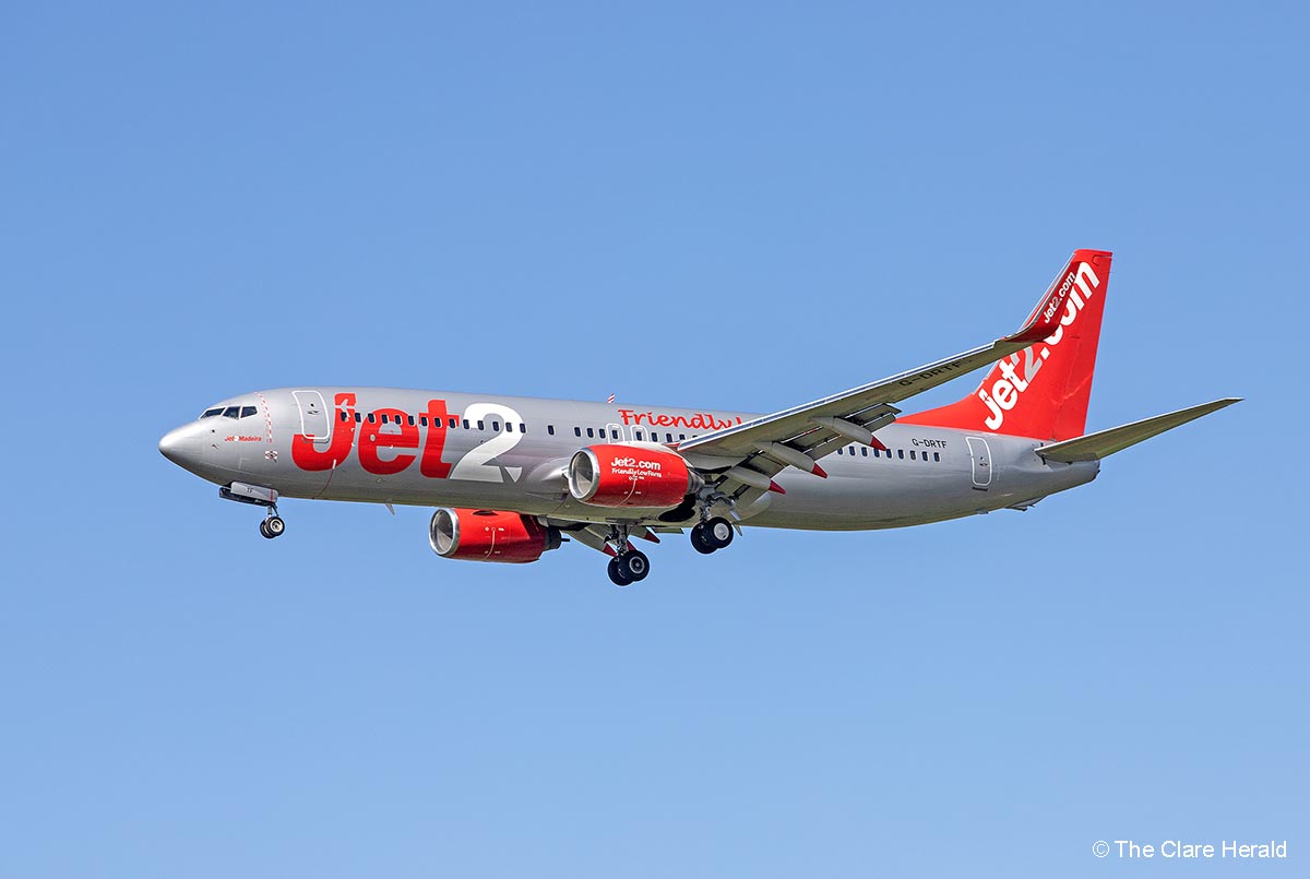 Holiday flight diverts to Shannon with ill passenger