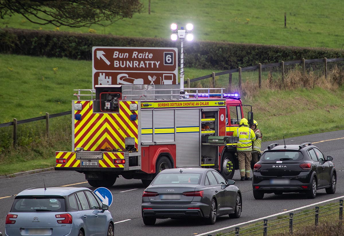 Motorist escapes serious injury in N18 collision