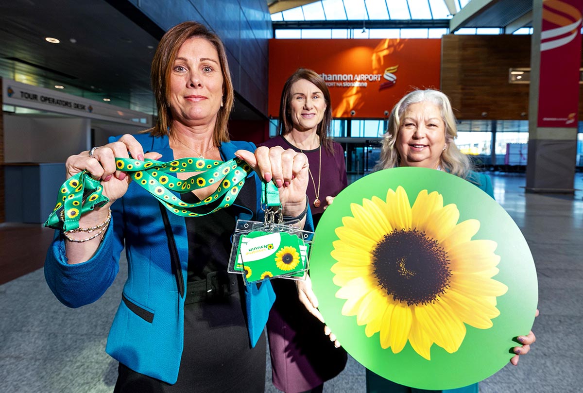Shannon Airport joins global Hidden Disabilities Sunflower