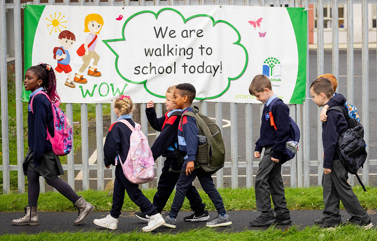 National Walk to School Week gets underway