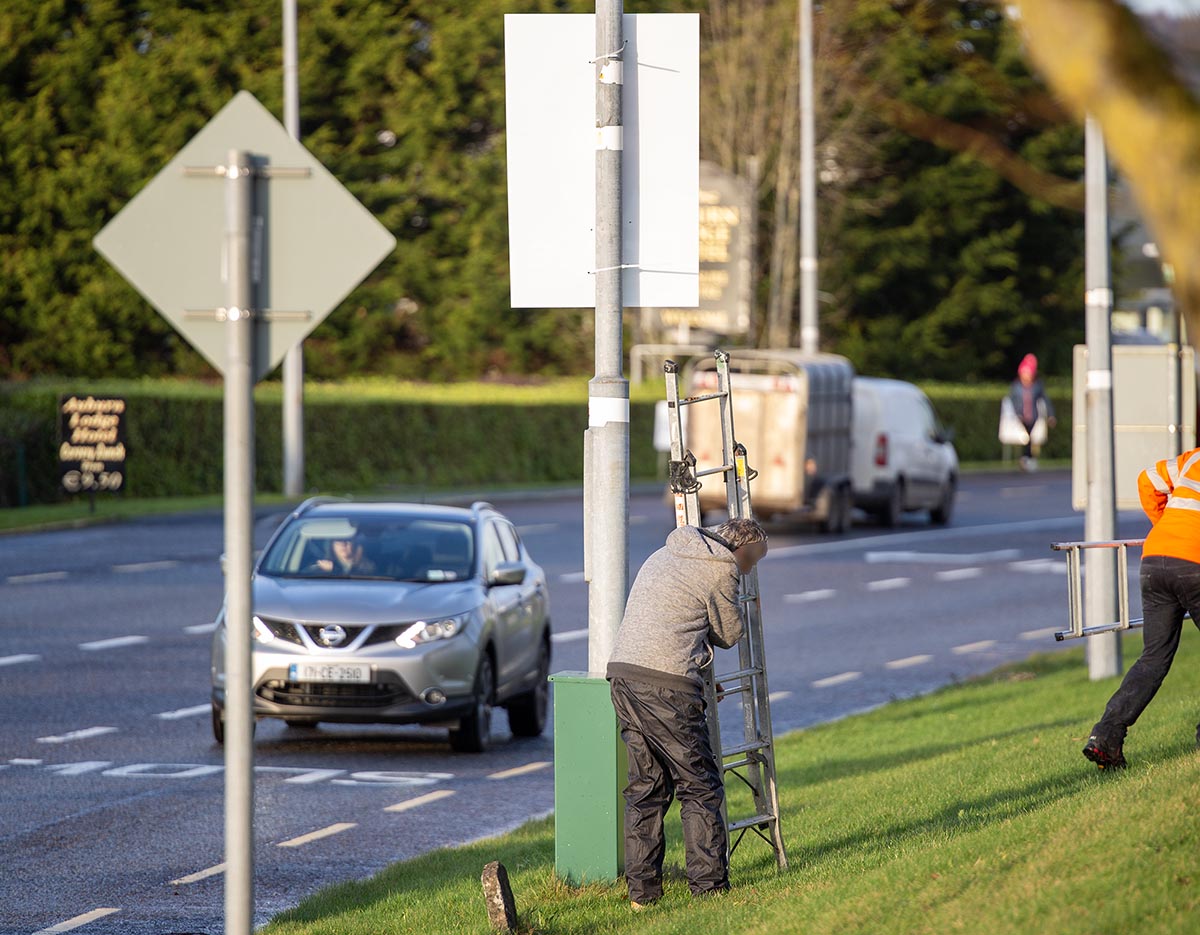 Election posters on electricity poles strictly prohibited – ESB