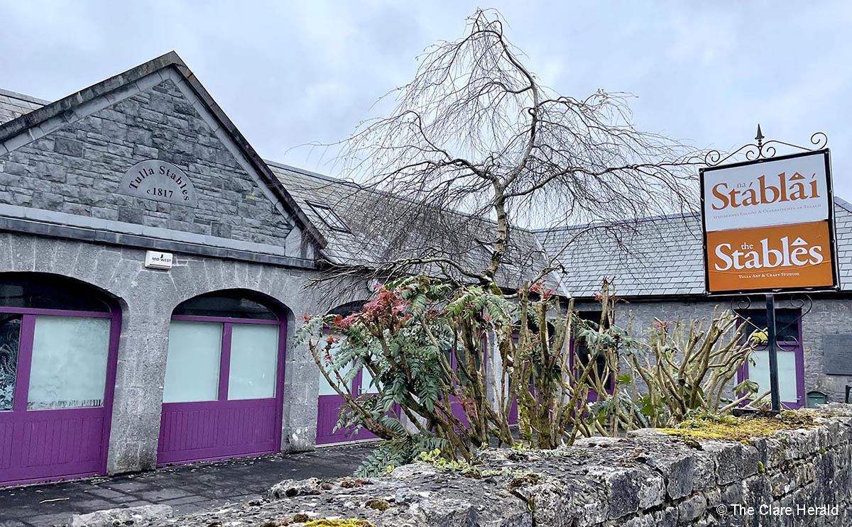 Creative space available at Tulla Artist Studios
