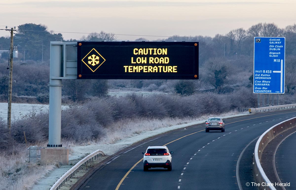 Met Éireann warns of drop in temperatures overnight