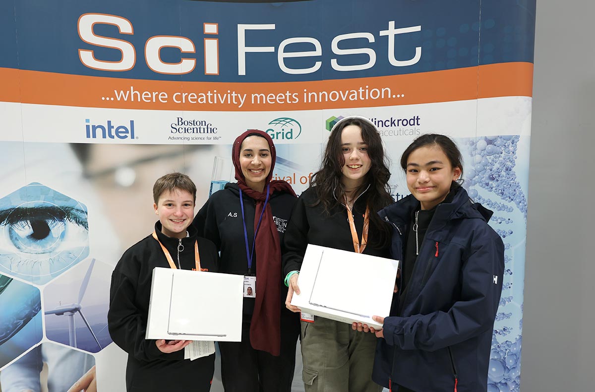 Shannon Comp students take top award at SciFest
