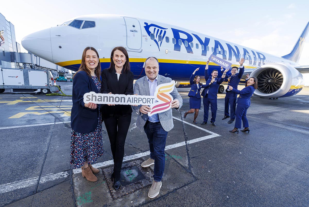 Ryanair announces Summer ‘25 schedule from Shannon