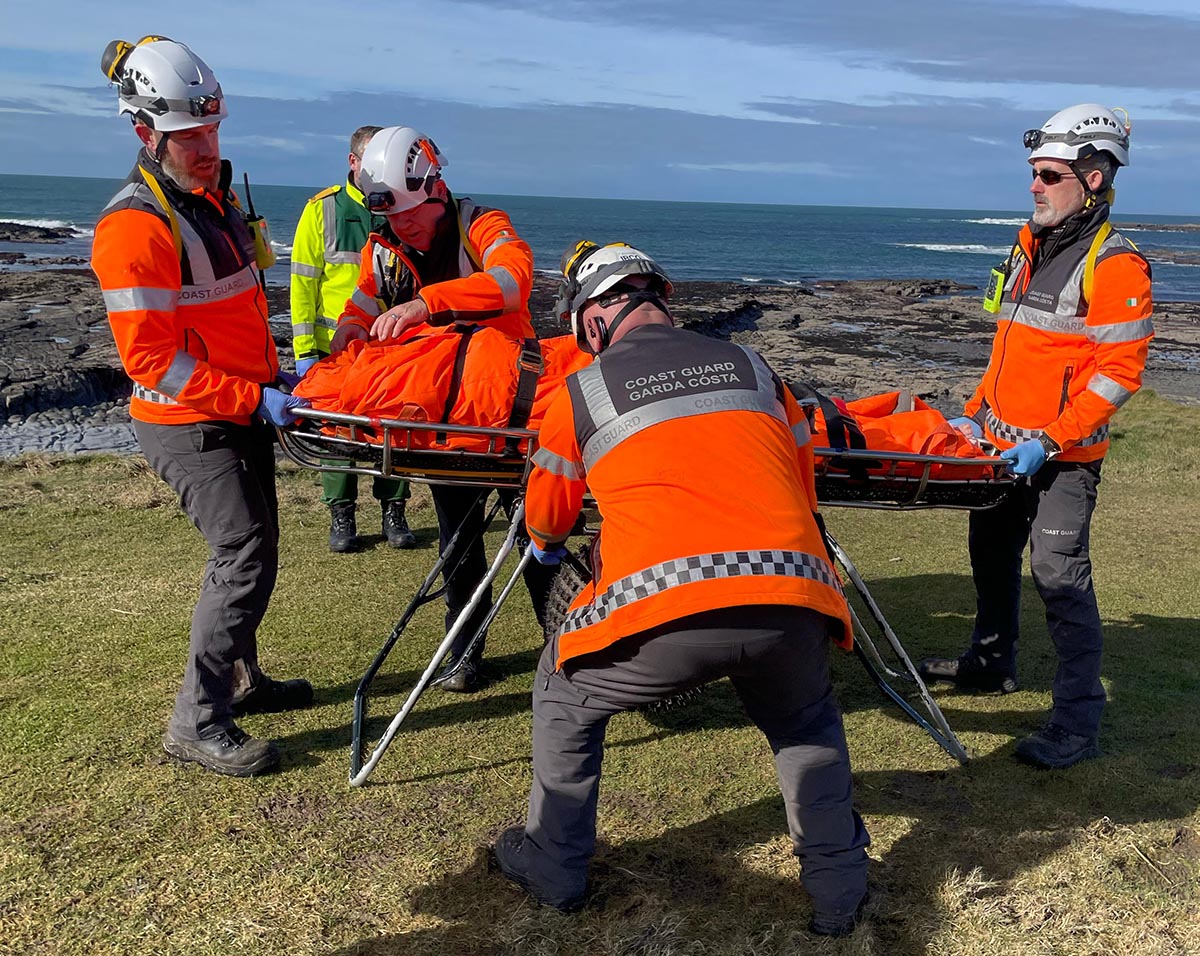 Woman injured in cliff path fall