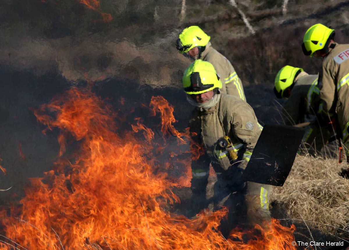 Status Orange High Forest Fire Risk Warning Issued