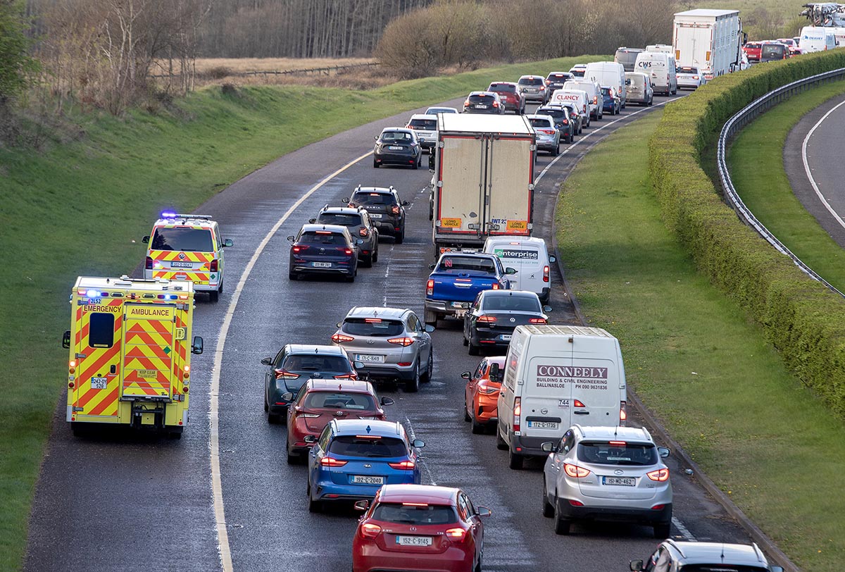 Multi-vehicle collision northbound on M18 cleared