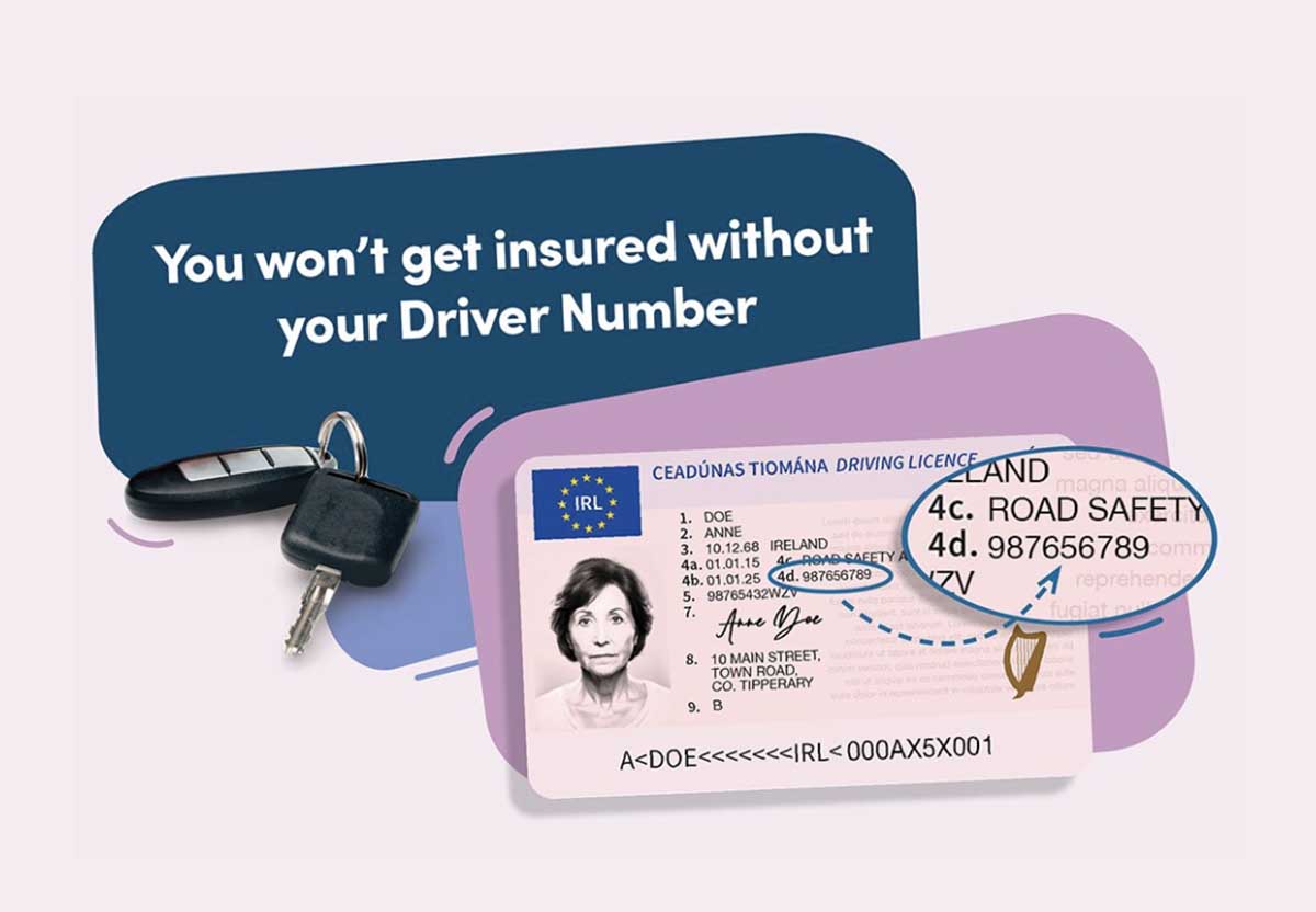 Motor Insurance policies to require driver number in future