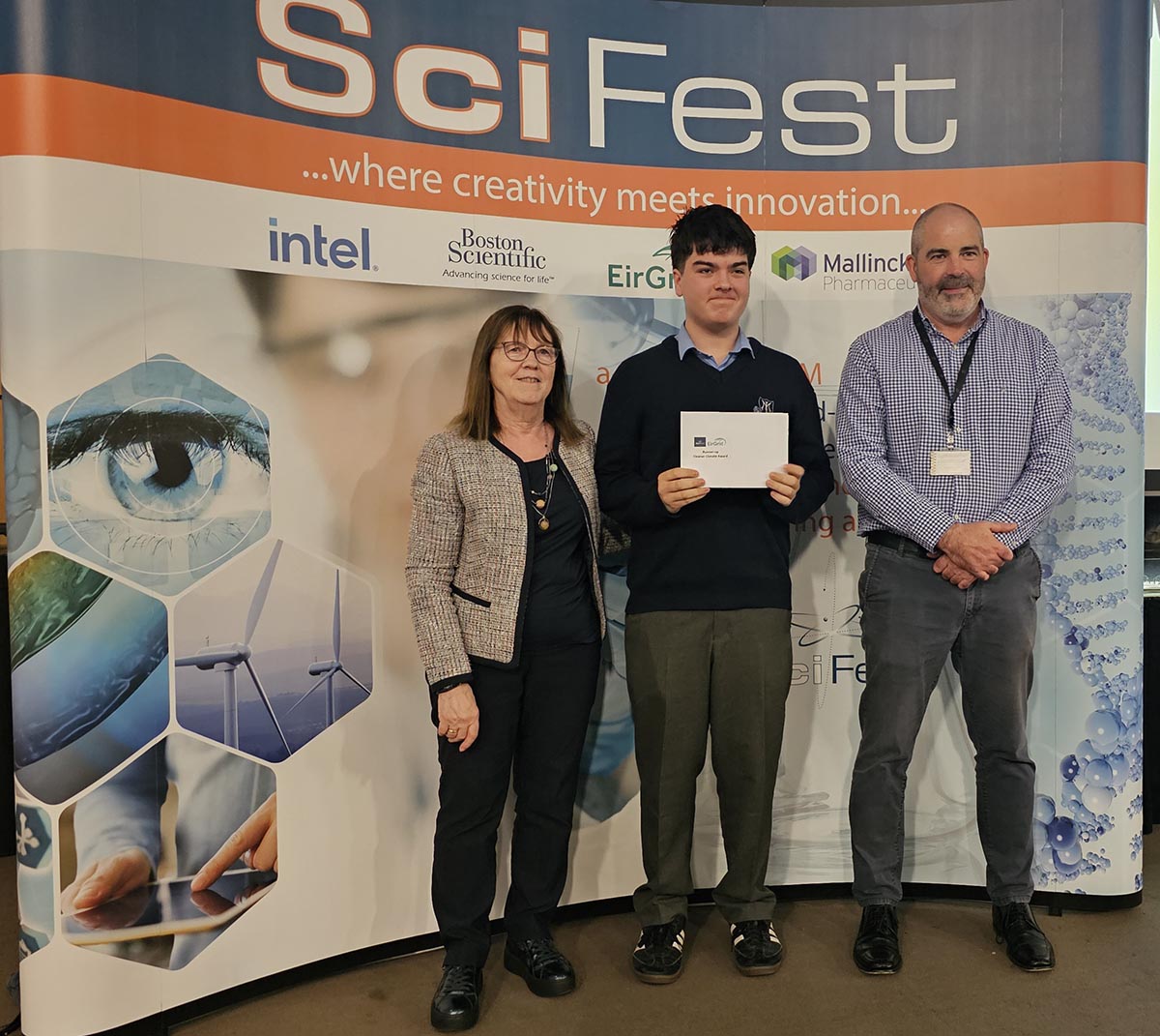 Clare student is runner-up EirGrid Climate Award