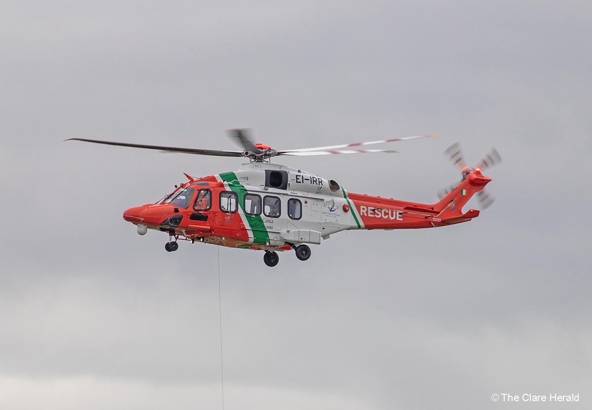 Rescue 115 rejoins search for man missing on Lough Corrib