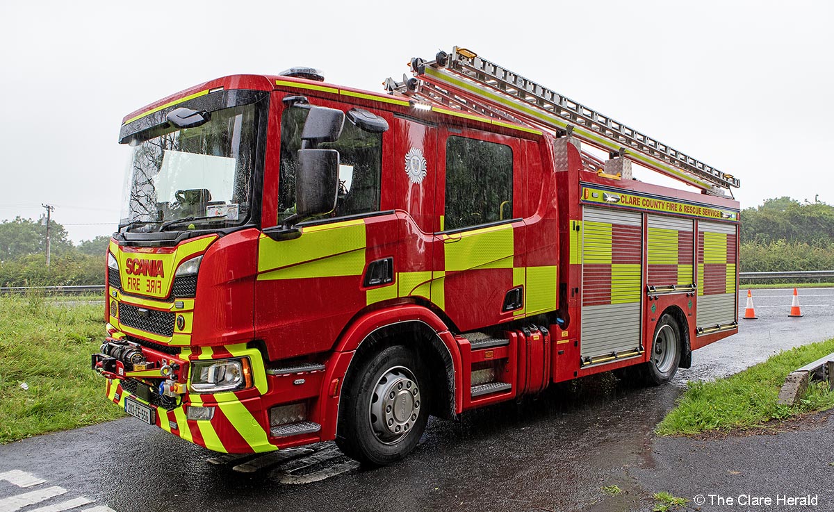 Emergency services deal with collision on N18