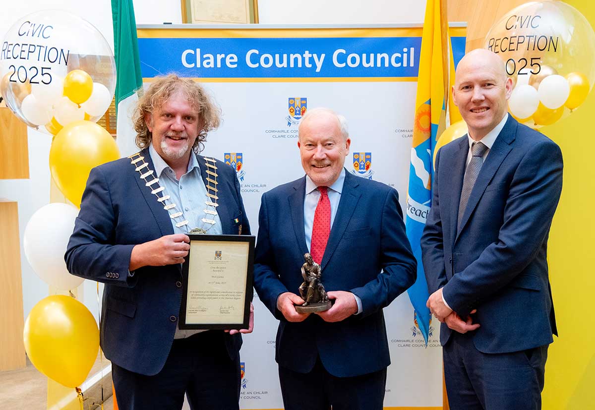 Council bestows highest honour to Dr Mick Guinee