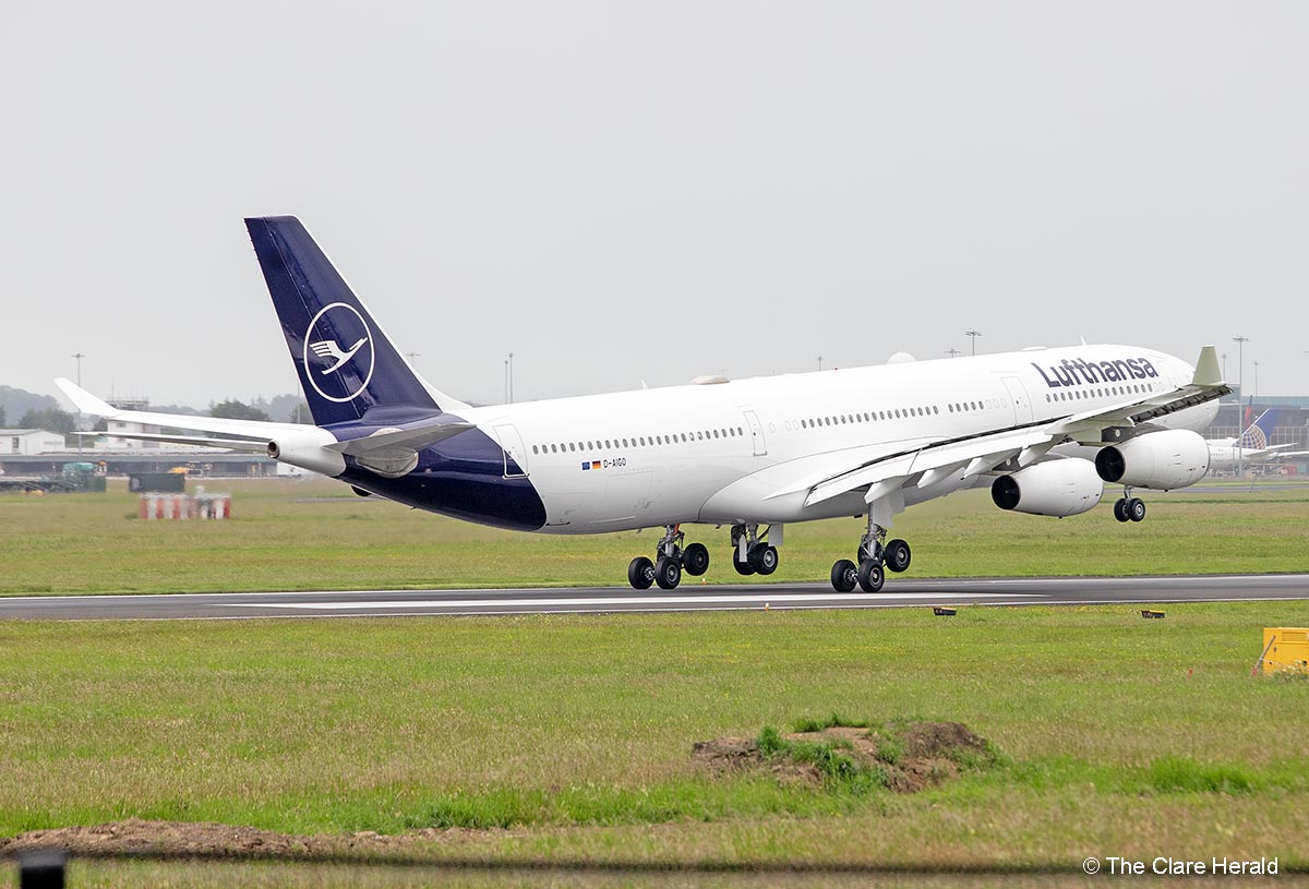 Transatlantic flight resumes journey after diverting to Shannon