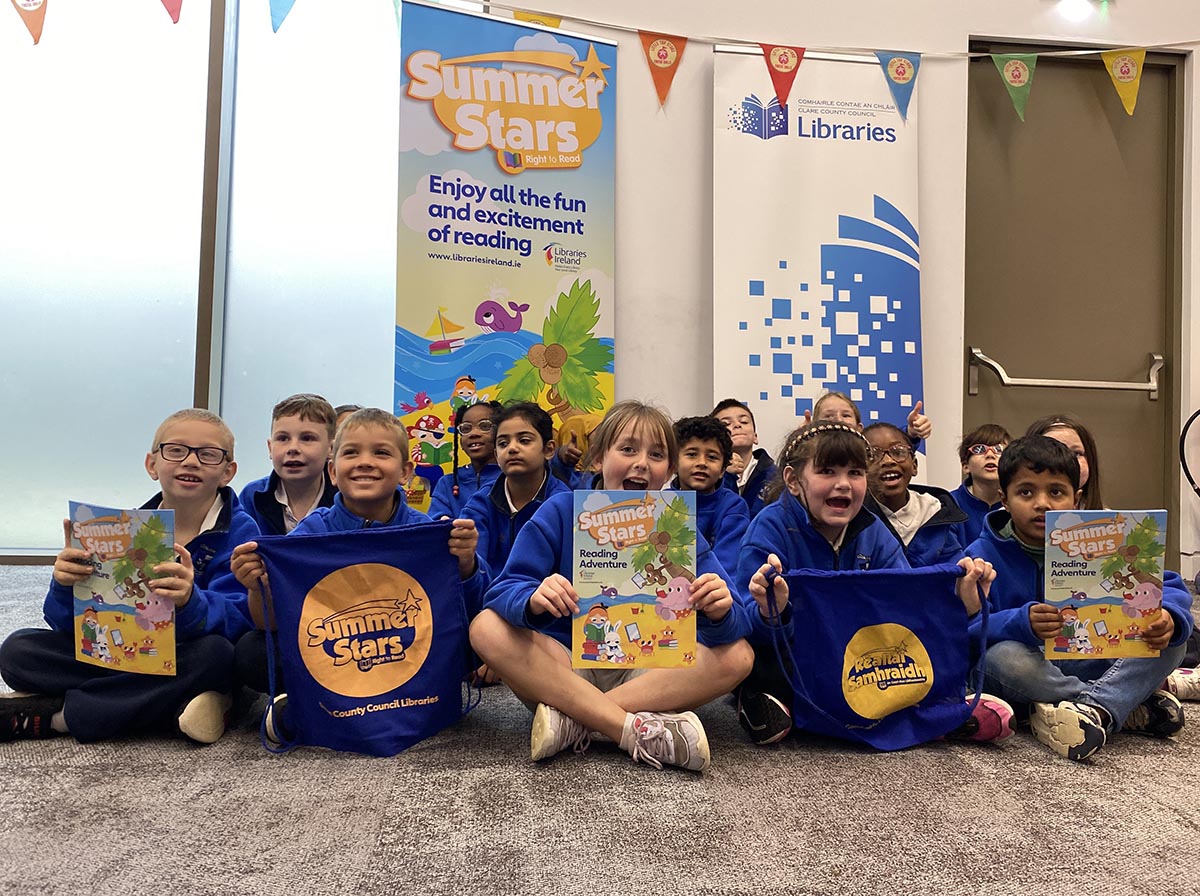 Summer Stars sparks a love of reading in children in Clare