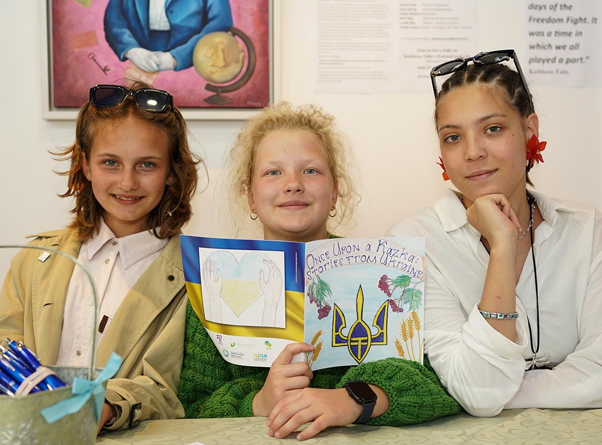 Young creators bring Ukrainian stories to Life in Clare with book 