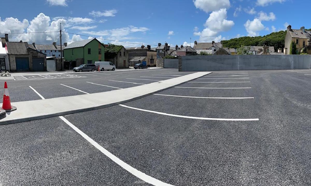 New car park opens in Ennistymon town centre