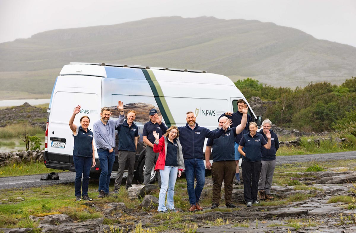 Mobile visitor centre launched in Burren National Park