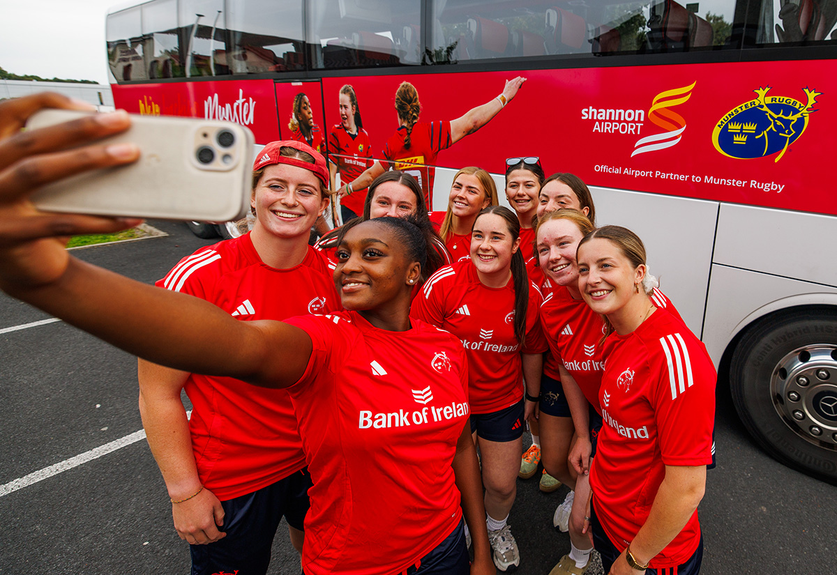Special Shannon sendoff for Munster Rugby Women’s Team
