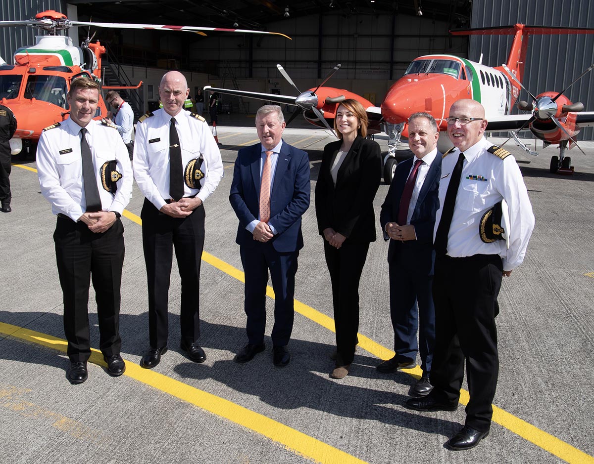 Minister launches Irish Coast Guard’s new Aviation Service